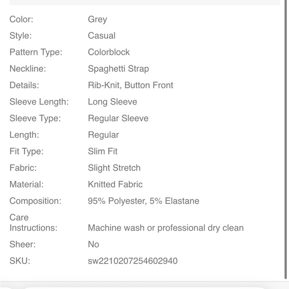 NWT SHEIN ICON Two Tone Cold Shoulder 2 In 1 Tee Women’s Size Medium. - Picture 5 of 5